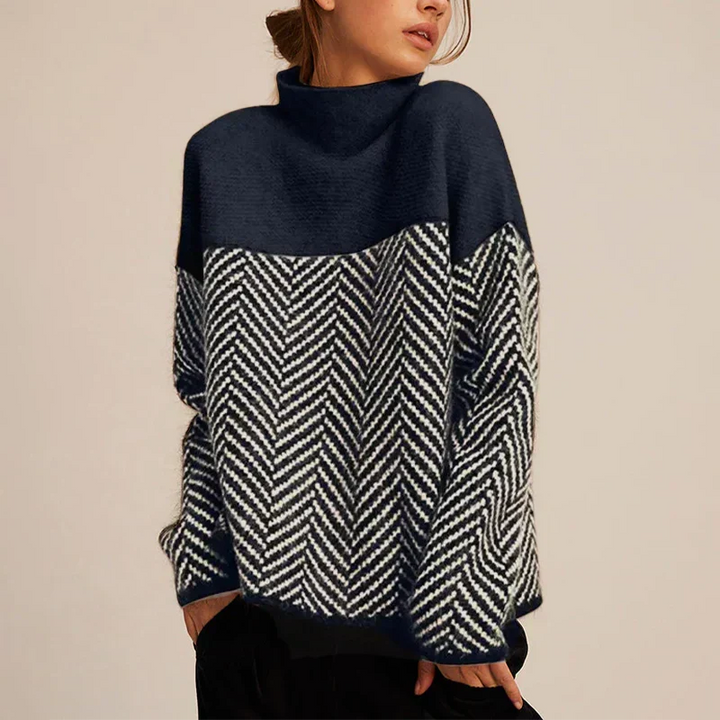 Louise | Pull Col Montant