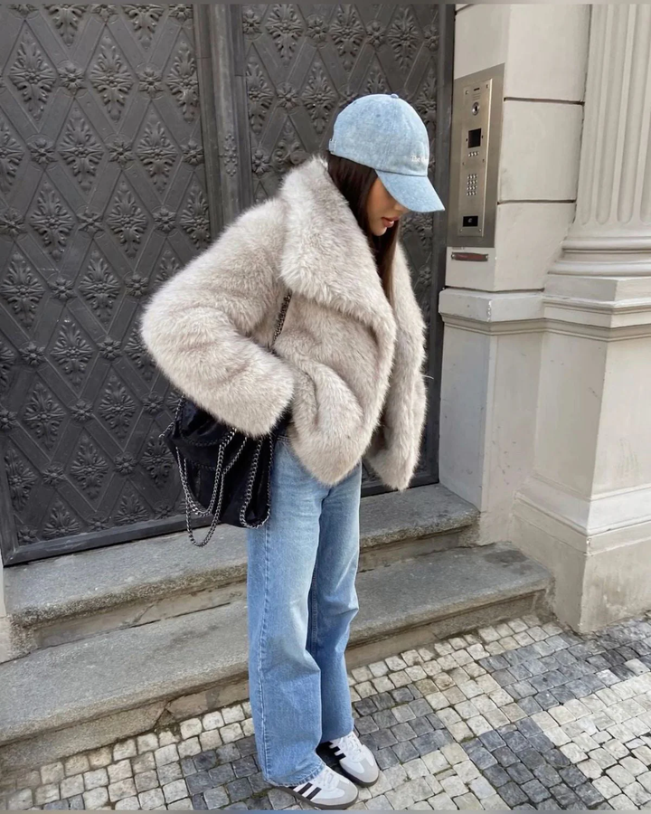 Bruna™ | Manteau en Faux Cuir