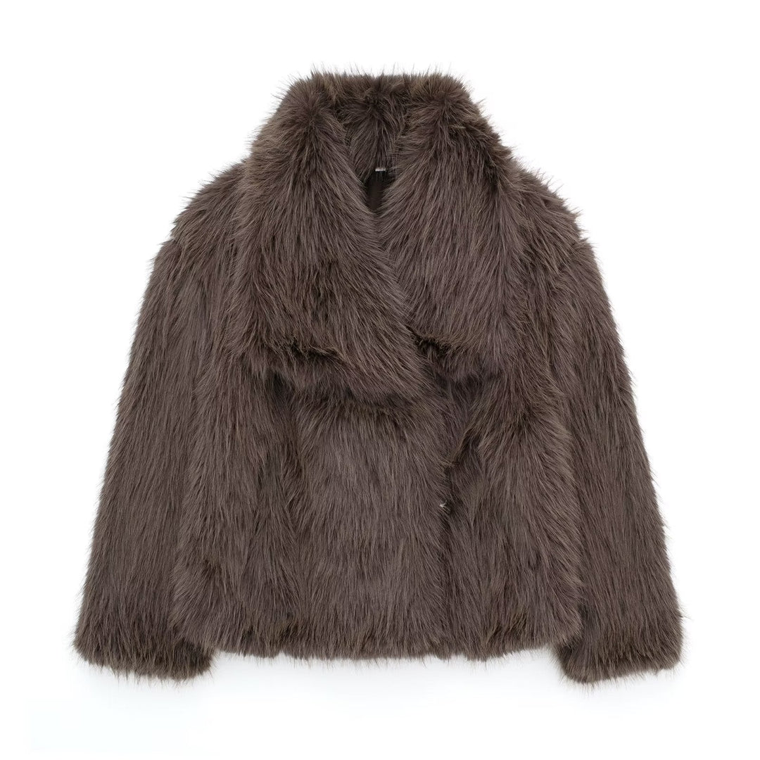 Bruna™ | Manteau en Faux Cuir