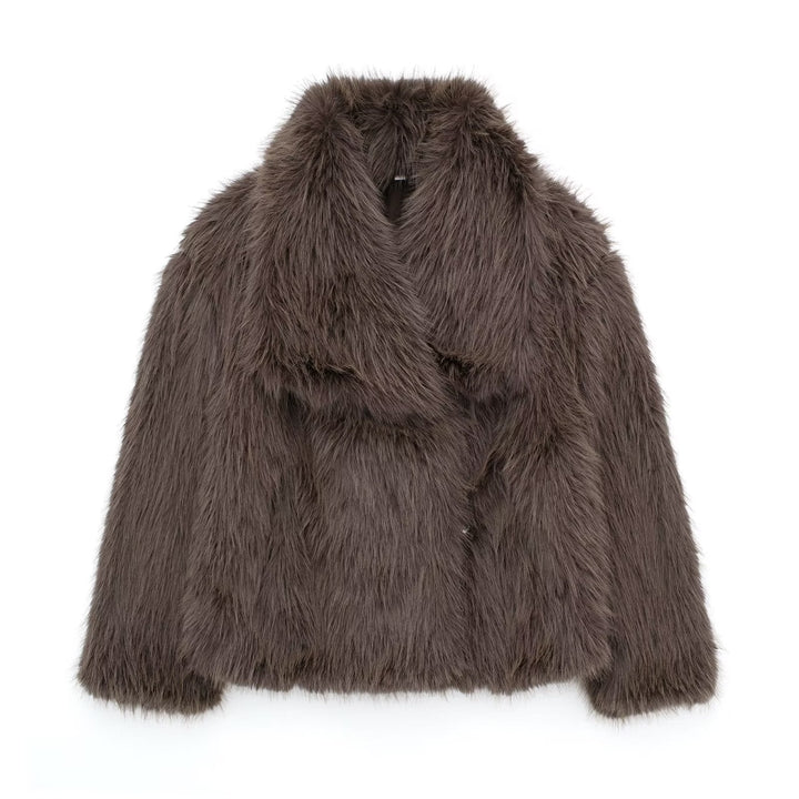 Bruna™ | Manteau en Faux Cuir