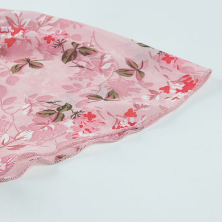Anaïs - Mini-Robe Fleurie Au Style Romantique