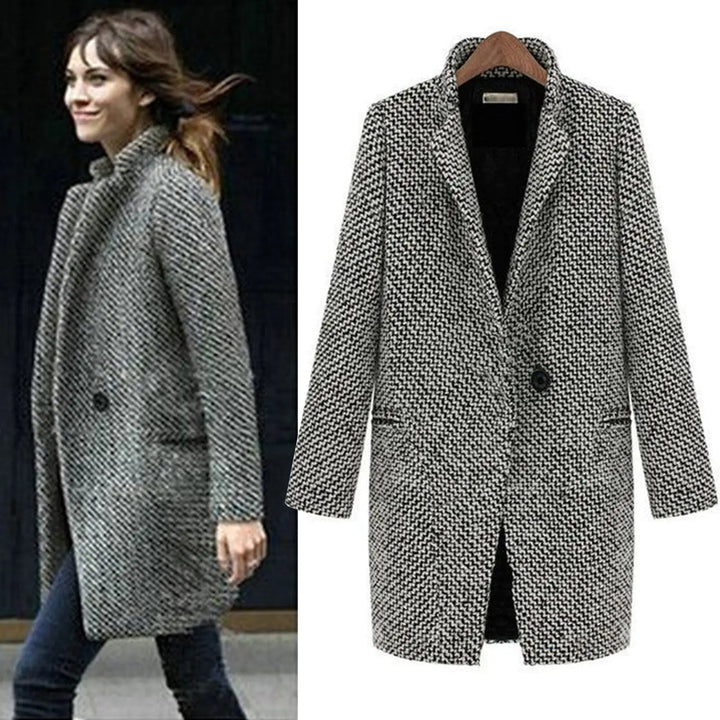 Evelyn - Manteau en Laine Chic pour l&
