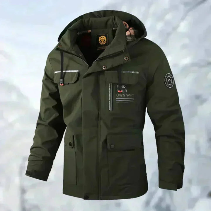 Erwin Veste Homme – Veste Imperméable &amp; Coupe-Vent Confortable pour Automne/Hiver