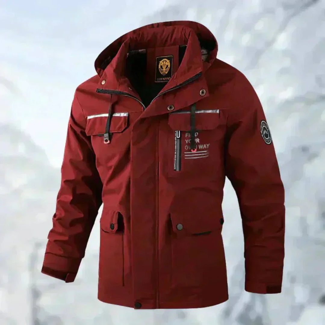 Erwin Veste Homme – Veste Imperméable &amp; Coupe-Vent Confortable pour Automne/Hiver