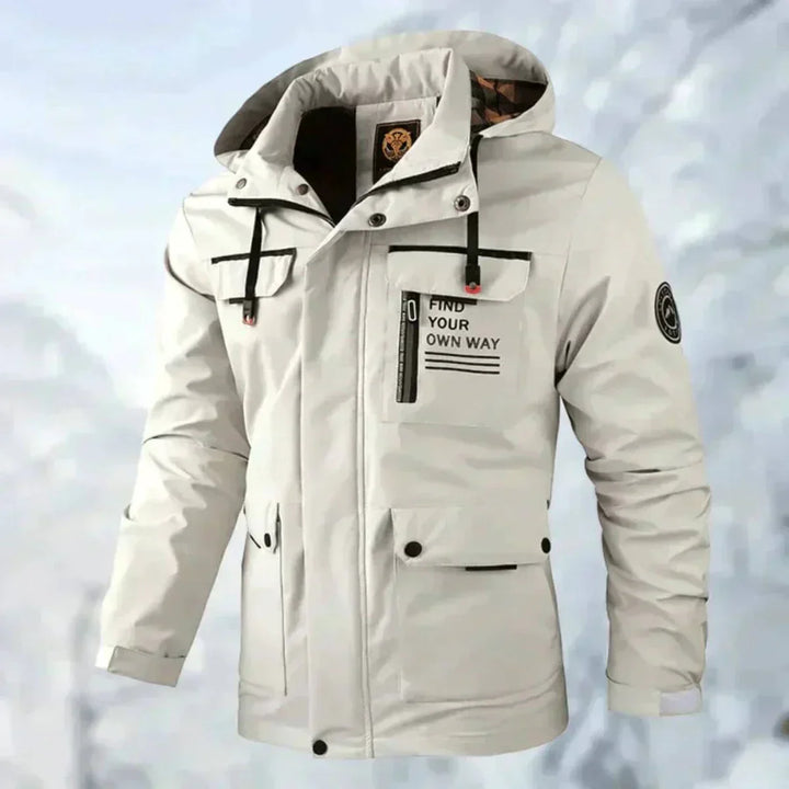 Erwin Veste Homme – Veste Imperméable &amp; Coupe-Vent Confortable pour Automne/Hiver