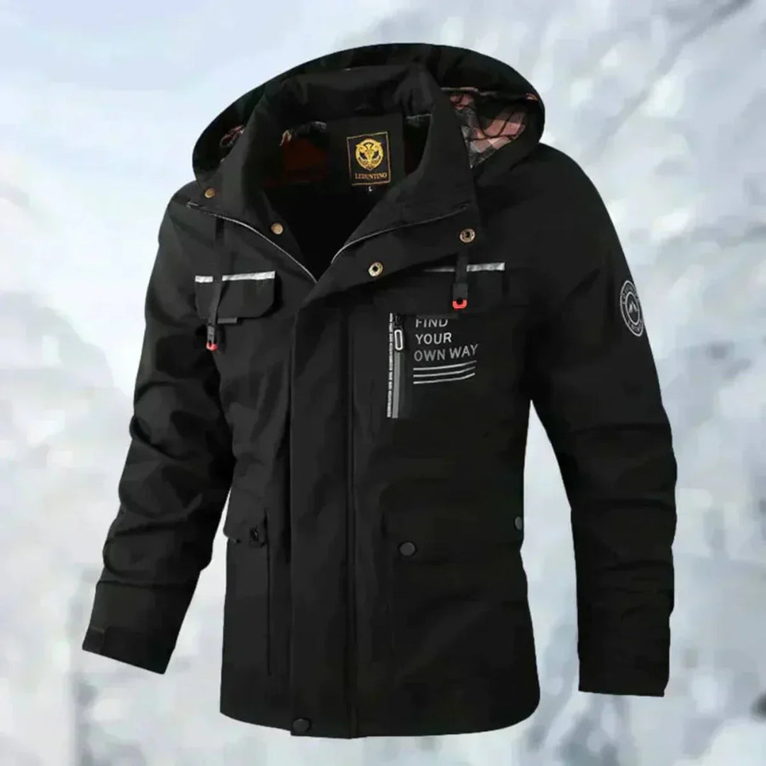 Erwin Veste Homme – Veste Imperméable &amp; Coupe-Vent Confortable pour Automne/Hiver