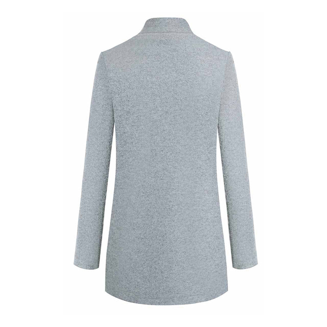 Manteau Femme Élégant Silhouette Affinée – Manteau Hiver Chic et Intemporel, Facile à Assortir
