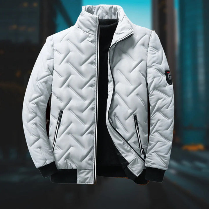 Doudoune Légère Homme – Veste Matelassée Ajustée avec Poches, Mi-Saison et Hiver