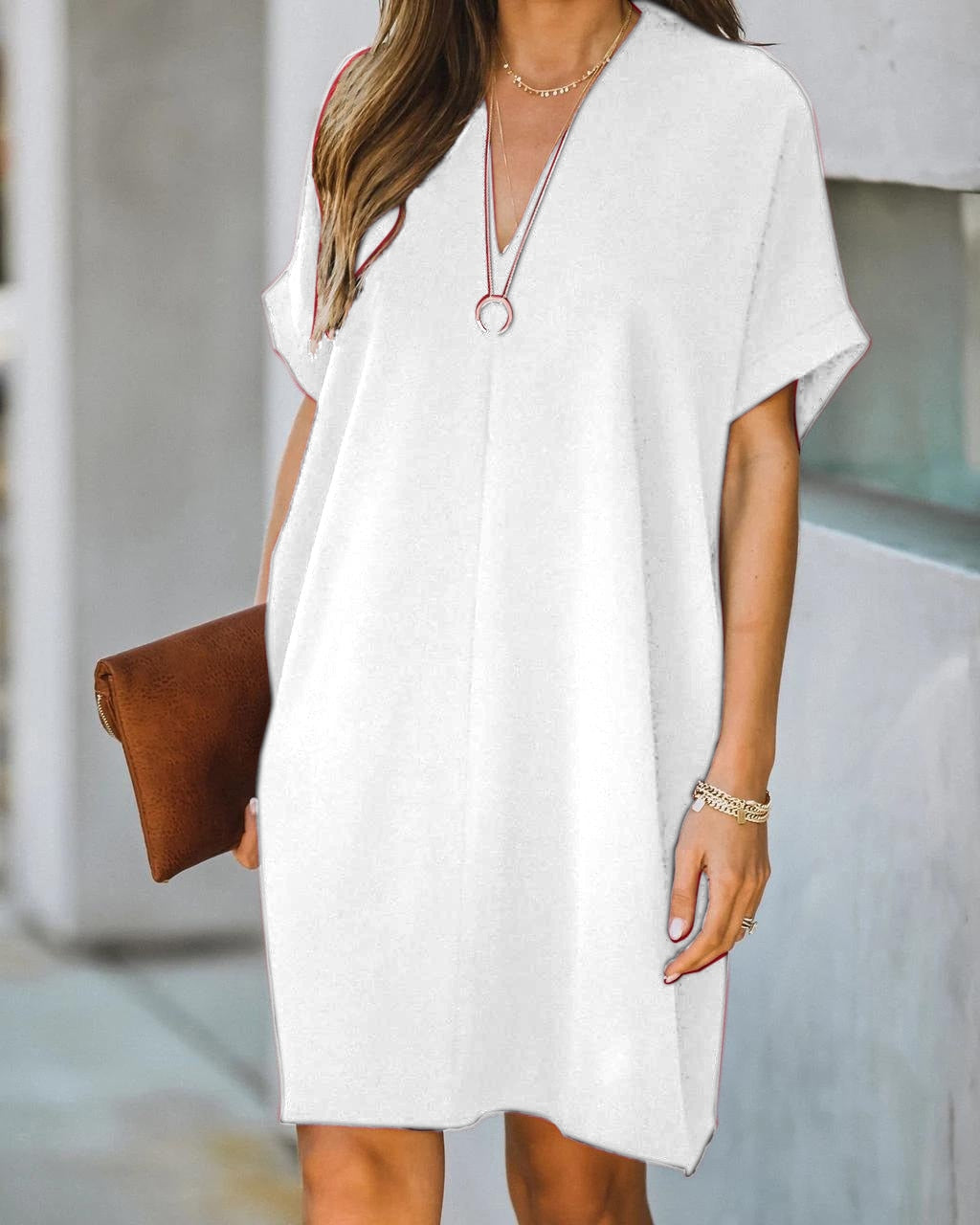 Aurélie - Robe Col V D&