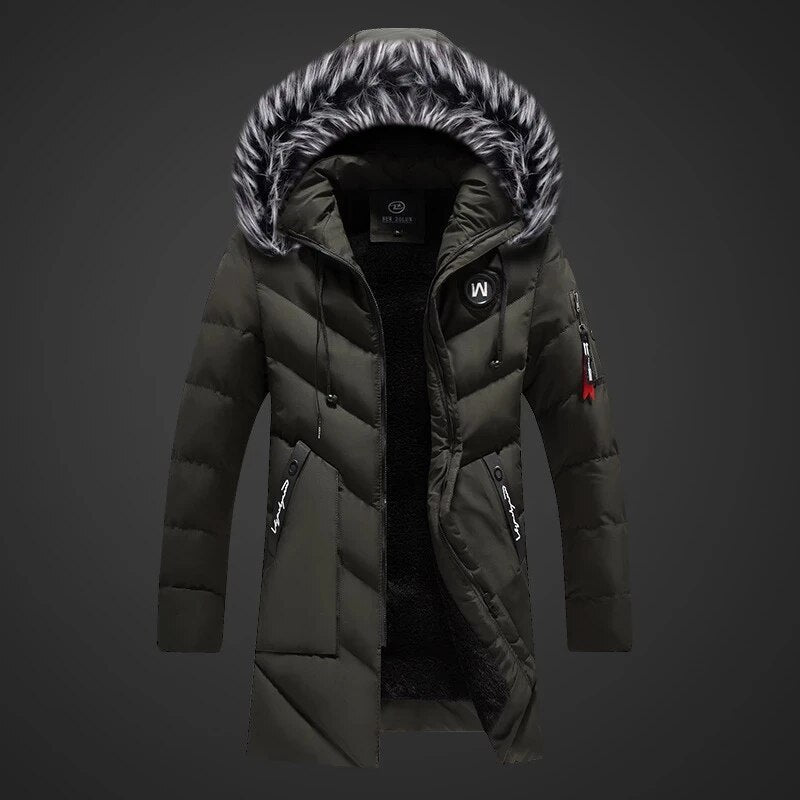 Ryan Manteau Homme d’Hiver – Isolation Chaude, Tissu Déperlant &amp; Capuche Ajustable
