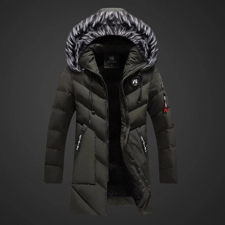 Ryan Manteau Homme d’Hiver – Isolation Chaude, Tissu Déperlant &amp; Capuche Ajustable