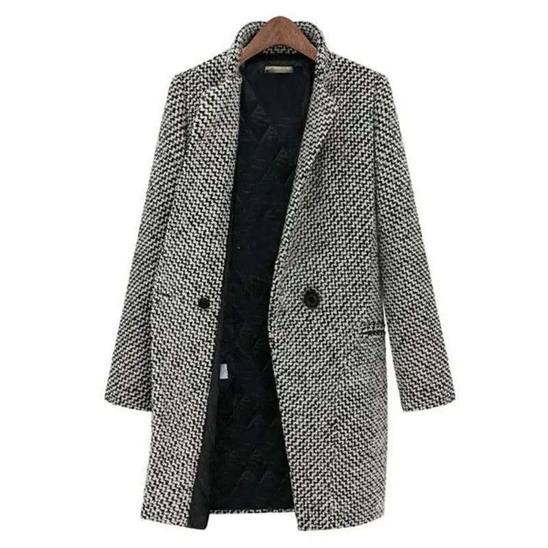 Evelyn - Manteau en Laine Chic pour l&