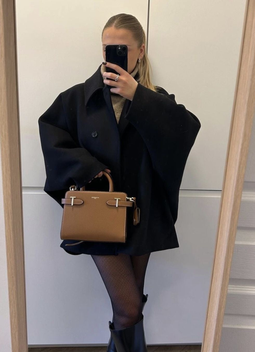 Lainey Manteau Femme – Manteau Oversize en Laine Élégant &amp; Confortable pour Hiver