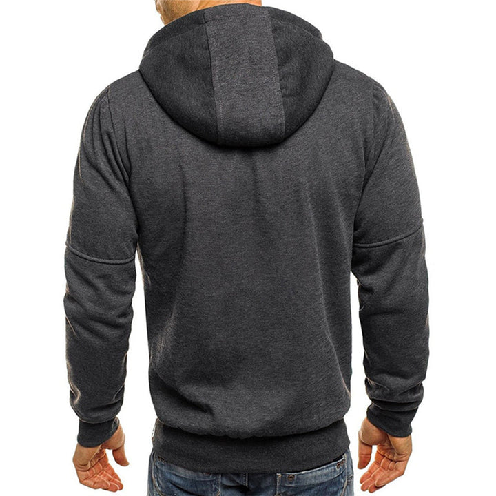 Maxime - Pull Zippé Capuche Sportswear Confort Homme