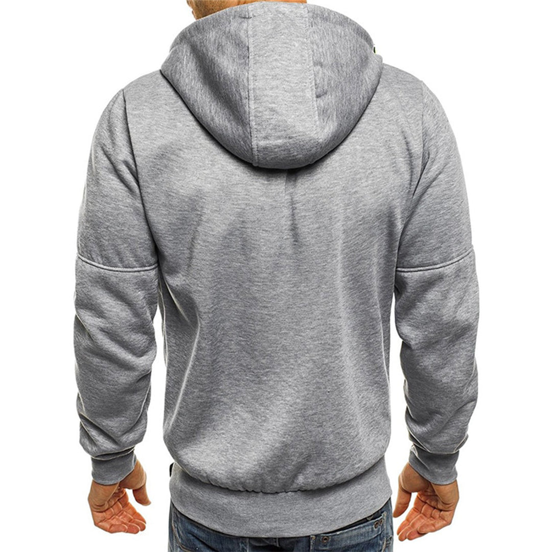 Maxime - Pull Zippé Capuche Sportswear Confort Homme