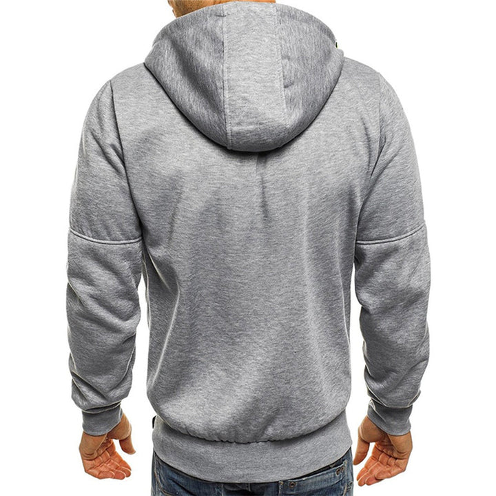 Maxime - Pull Zippé Capuche Sportswear Confort Homme