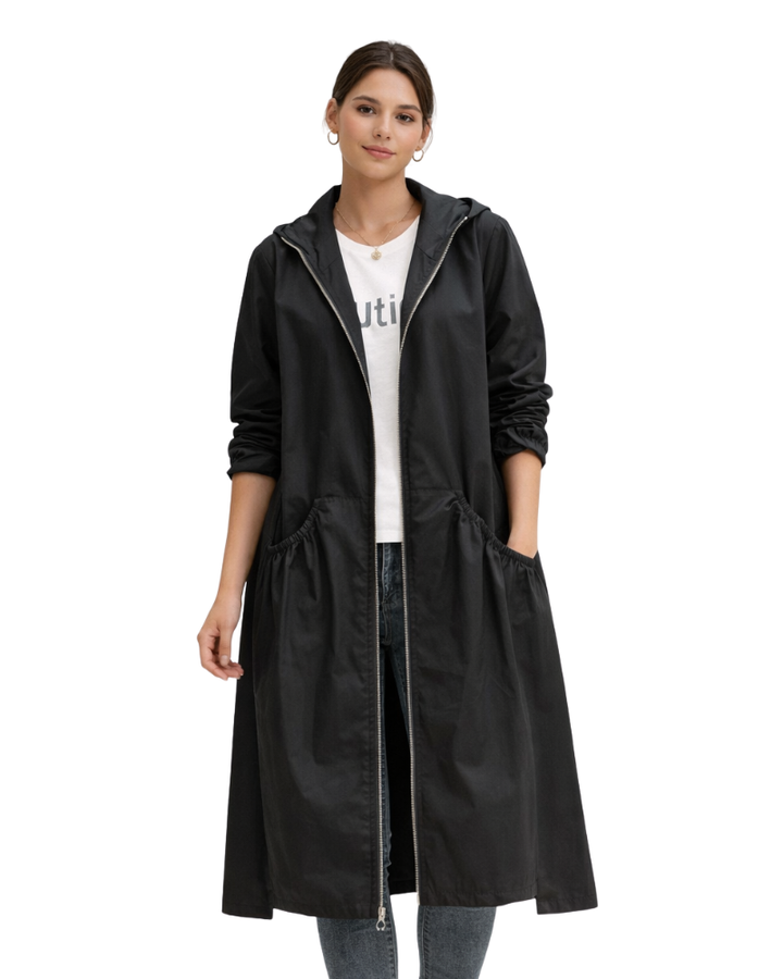 Mariah Manteau de Pluie Long Femme – Imperméable Élégant Coupe Moderne &amp; Respirant