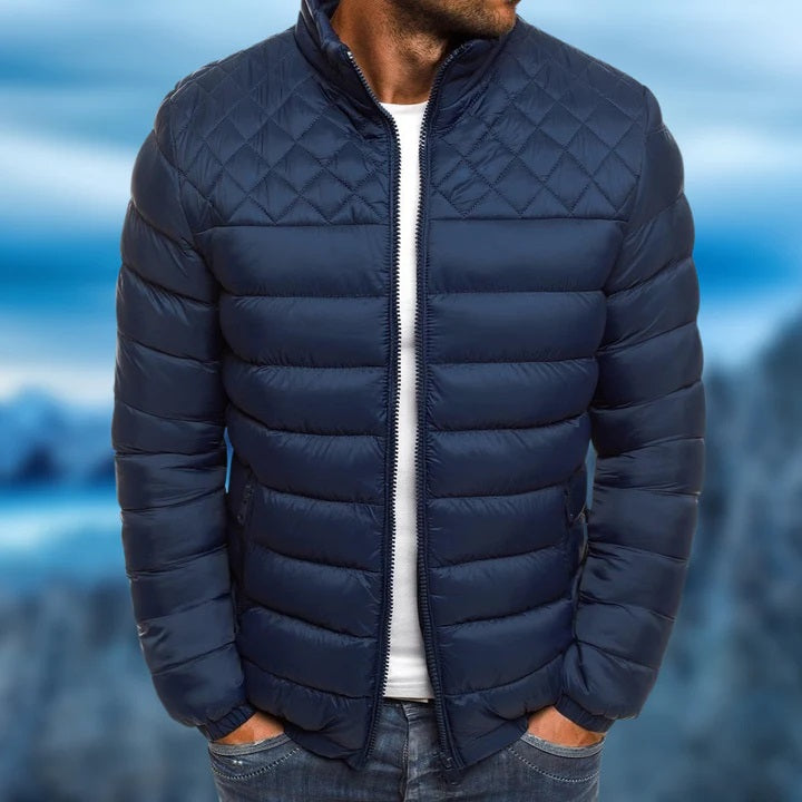 Manteau Homme Hiver Chaud – Manteau Élégant Structuré et Moderne, Isolant et Pratique