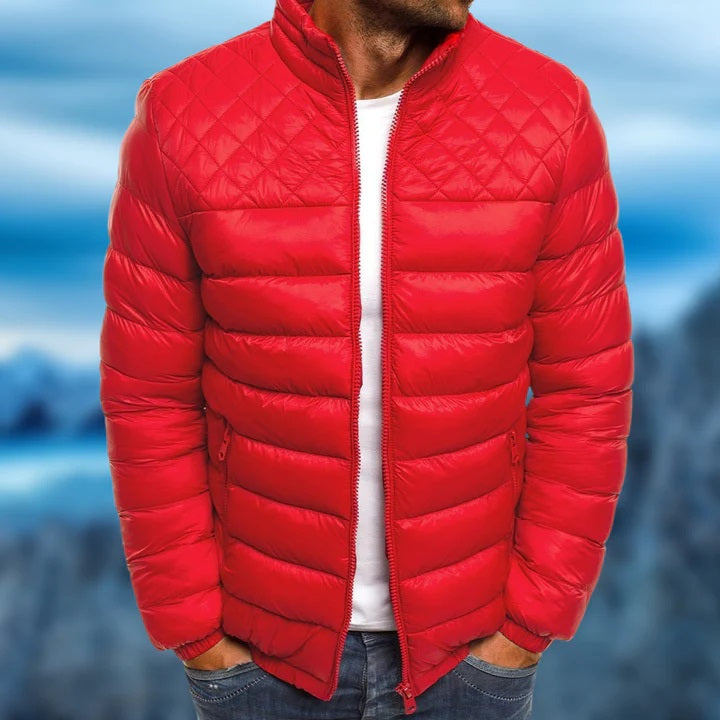 Manteau Homme Hiver Chaud – Manteau Élégant Structuré et Moderne, Isolant et Pratique