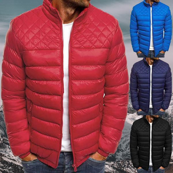 Manteau Homme Hiver Chaud – Manteau Élégant Structuré et Moderne, Isolant et Pratique