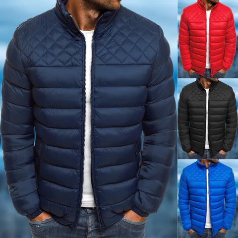 Manteau Homme Hiver Chaud – Manteau Élégant Structuré et Moderne, Isolant et Pratique