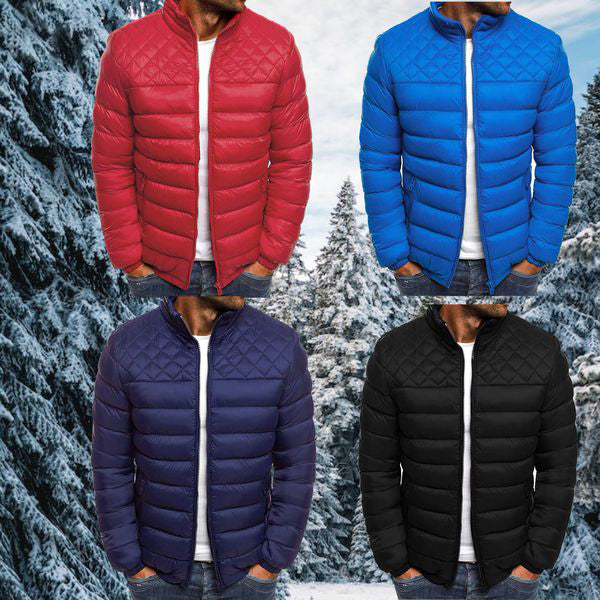 Manteau Homme Hiver Chaud – Manteau Élégant Structuré et Moderne, Isolant et Pratique