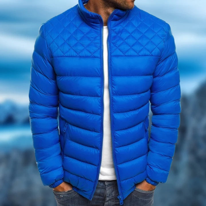 Manteau Homme Hiver Chaud – Manteau Élégant Structuré et Moderne, Isolant et Pratique