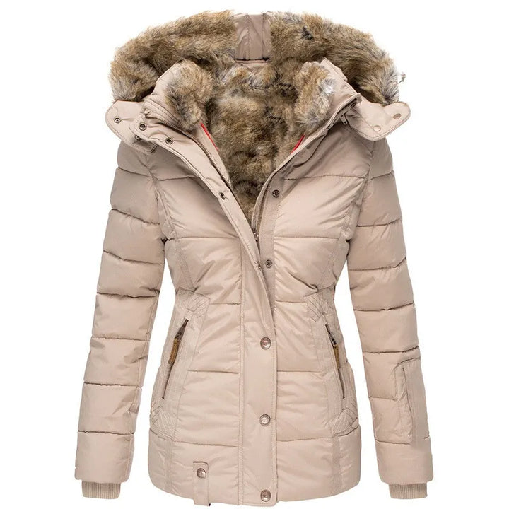 Grace - Veste en cuir chaude et confortable pour l&