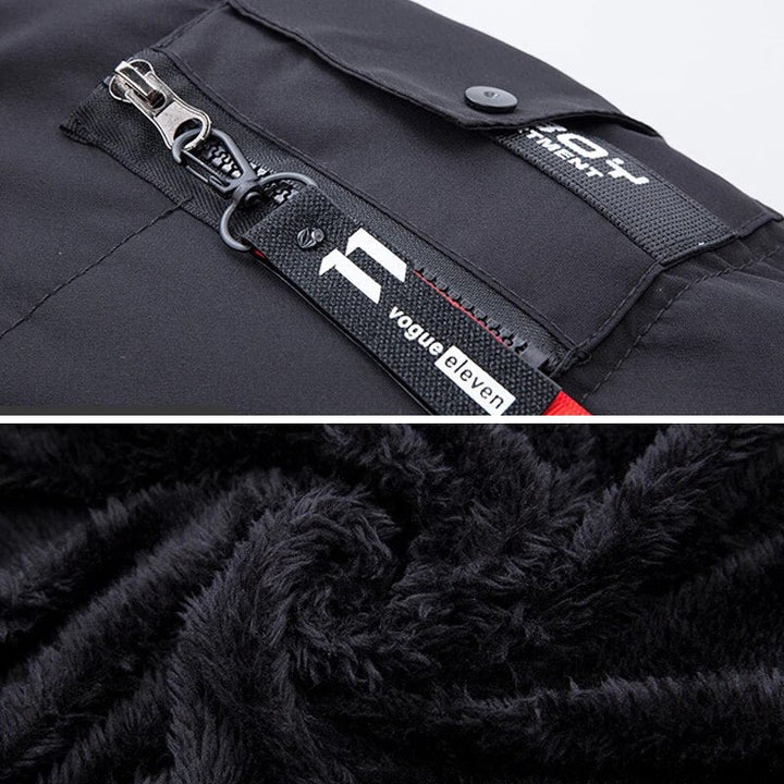 Ryan Manteau Homme d’Hiver – Isolation Chaude, Tissu Déperlant &amp; Capuche Ajustable