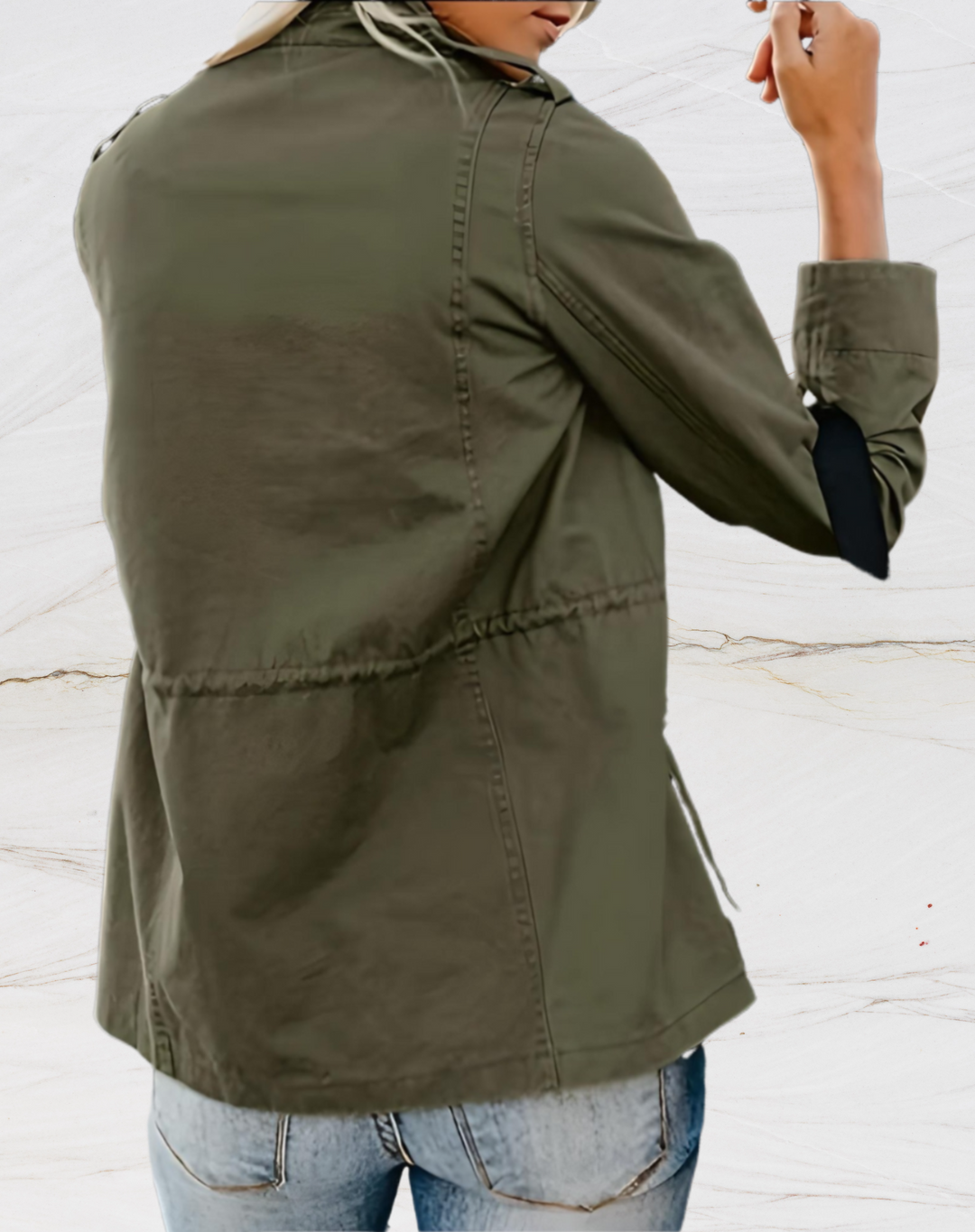 Nora Veste Femme – Élégante Veste à Manches Longues avec Quatre Poches Pratiques