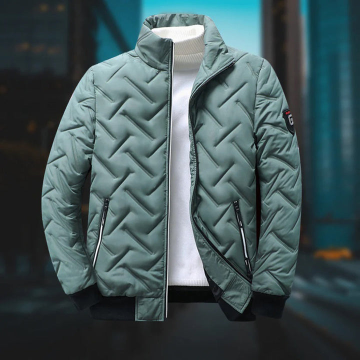Doudoune Légère Homme – Veste Matelassée Ajustée avec Poches, Mi-Saison et Hiver