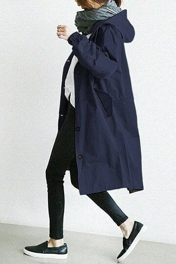 Mandy - Manteau Trench Imperméable avec Style