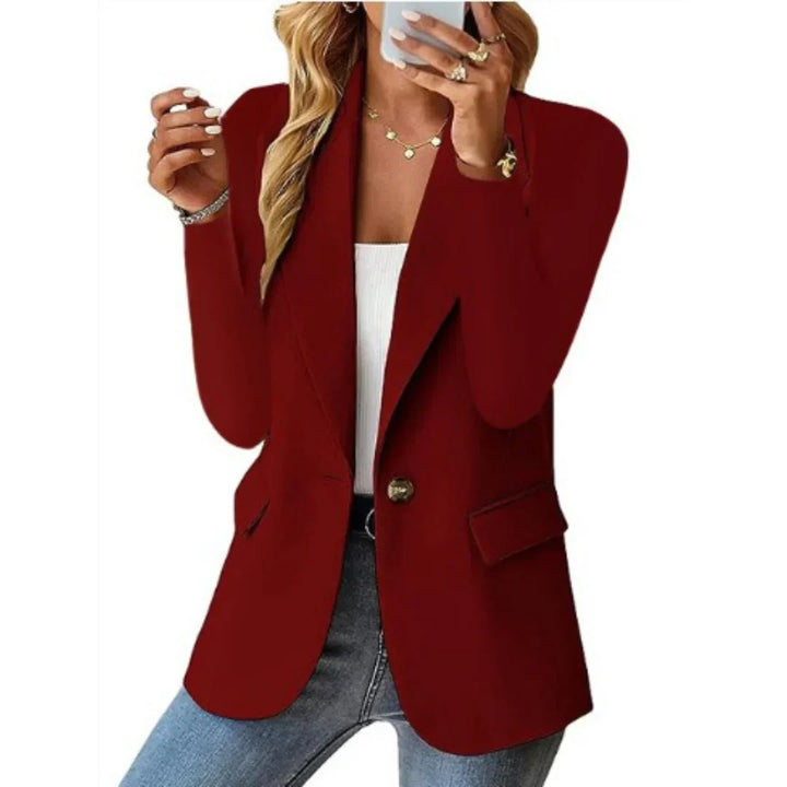 Blazer Classique Sur Mesure – Ajustement Intemporel et Finition Élégante
