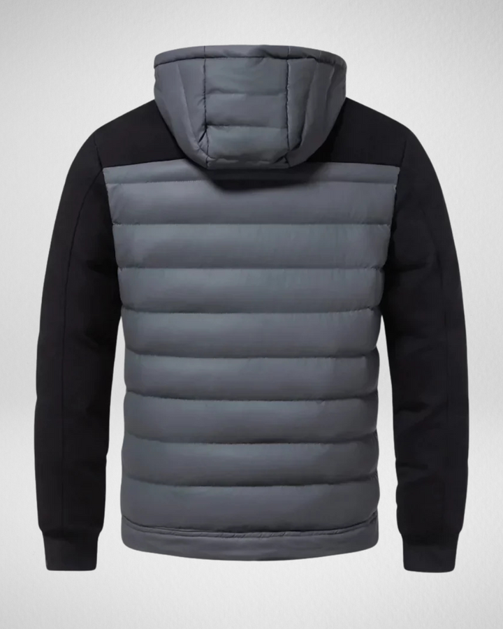 Benjamin Veste Matelassée Homme – Manteau Léger Matelassé pour l’Automne &amp; l’Hiver avec Fermeture Éclair &amp; Poches