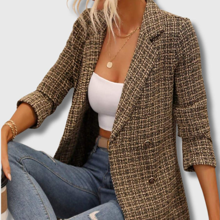 Sabine - Blazer en Tweed Chic pour Femmes Édition Limitée