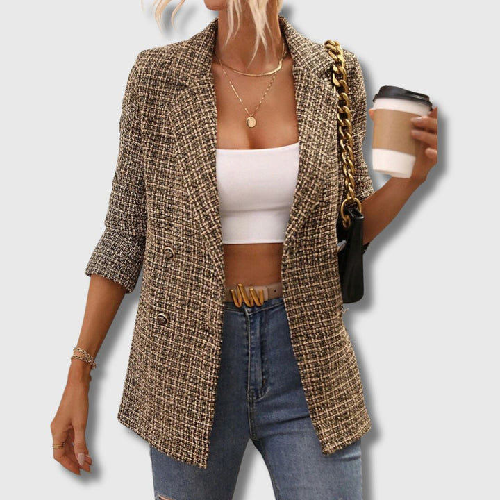 Sabine - Blazer en Tweed Chic pour Femmes Édition Limitée