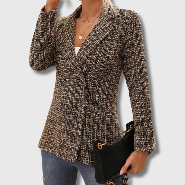 Sabine - Blazer en Tweed Chic pour Femmes Édition Limitée