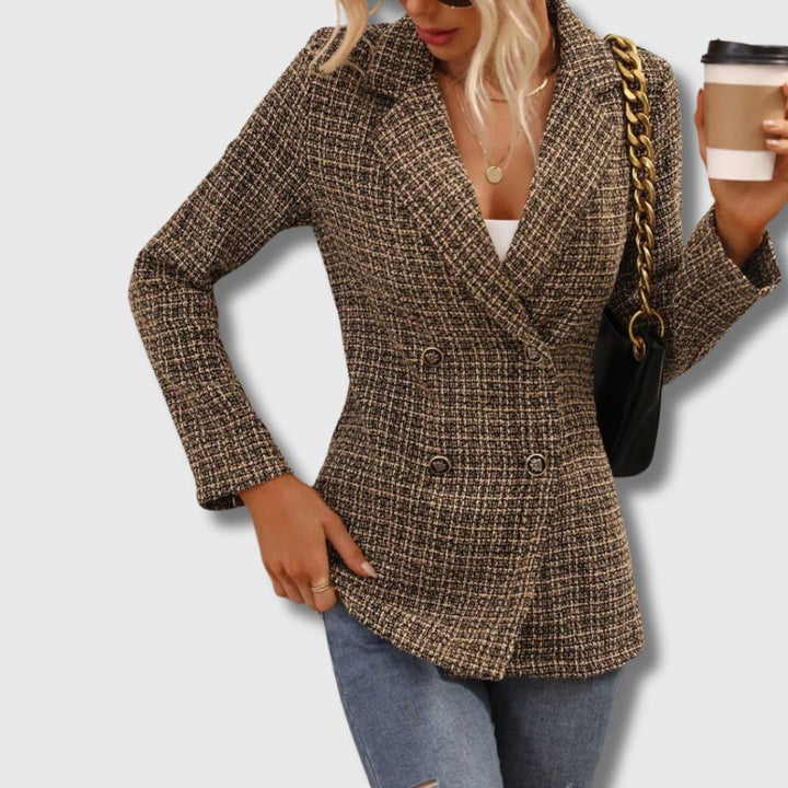 Sabine - Blazer en Tweed Chic pour Femmes Édition Limitée
