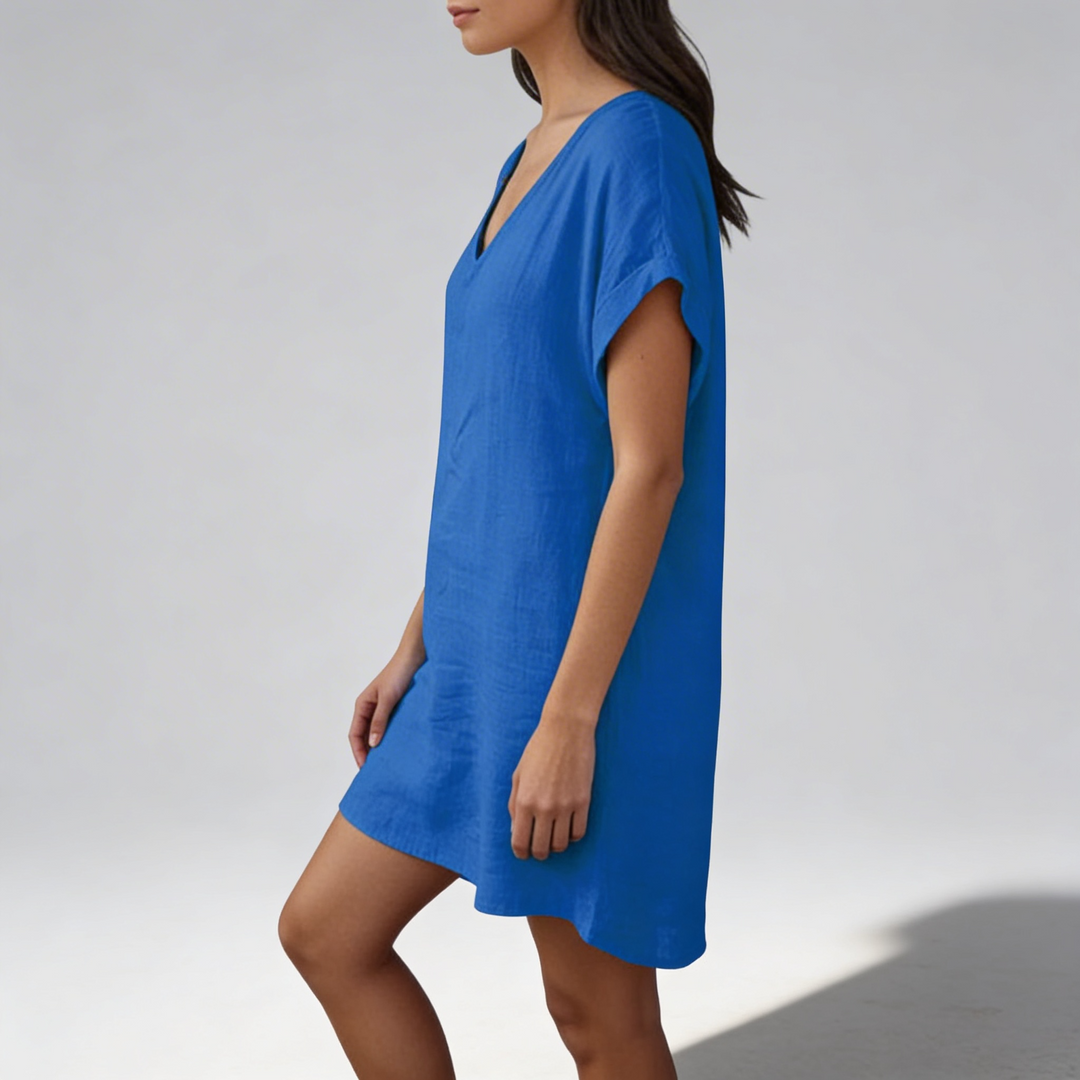 Robe midi ivoire près du corps pour femme