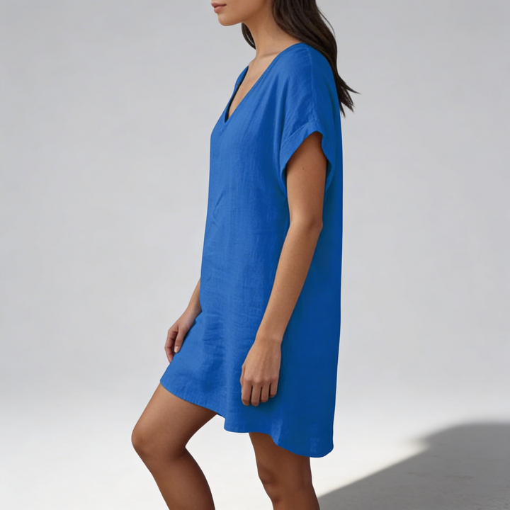 Robe midi ivoire près du corps pour femme