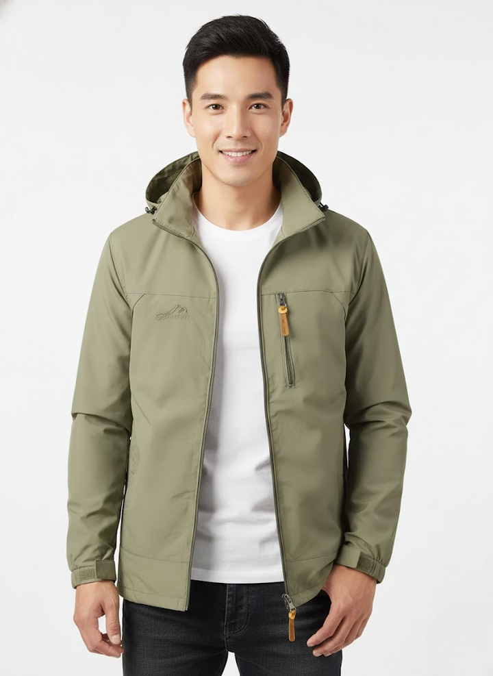 Robert Veste Outdoor Homme Imperméable &amp; Coupe-Vent – Respirante et Légère Toute Saison