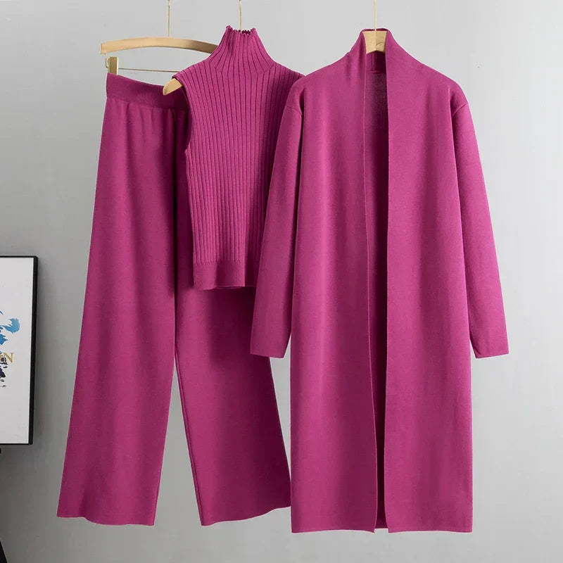 Vaine – Ensemble Élégant de Trois Pièces