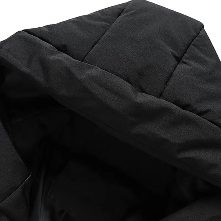 Allan Veste Homme Hiver – Chaude, Épaisse avec Capuche &amp; Fermeture Éclair Pratique