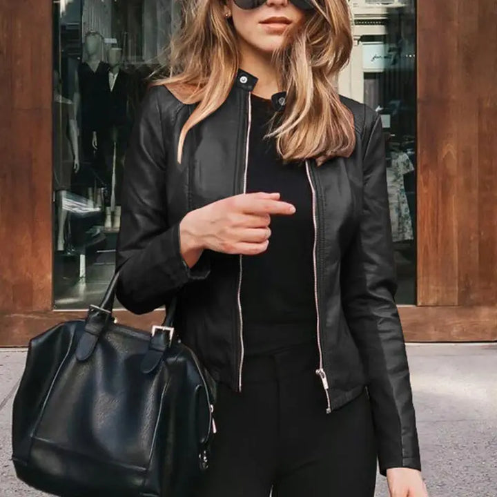 HARRIET | Veste en Cuir Élégante pour Femmes