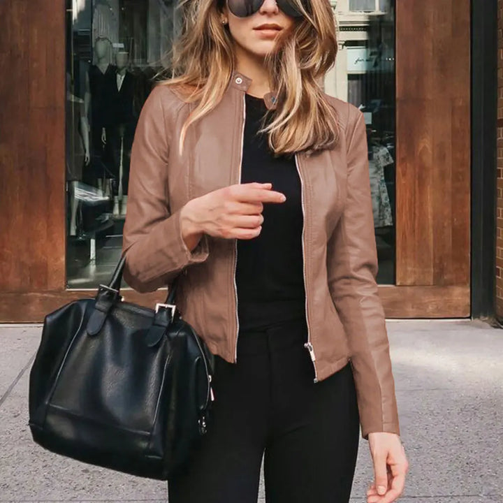HARRIET | Veste en Cuir Élégante pour Femmes
