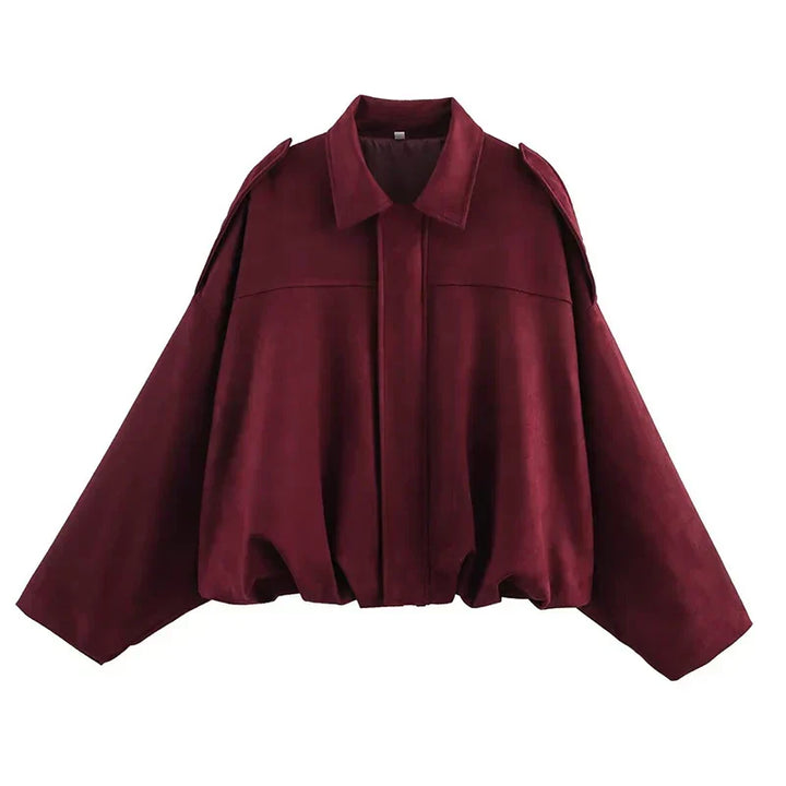Veste Diana – Bomber Oversize Vert Olive