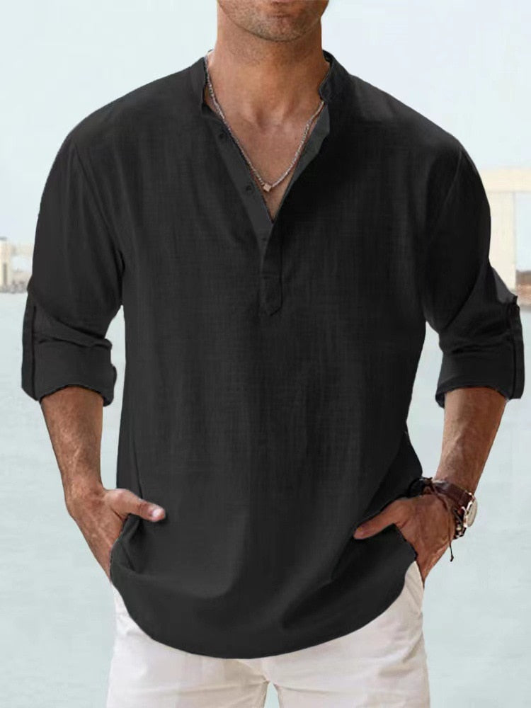 Sébastien - Chemise Lin D&