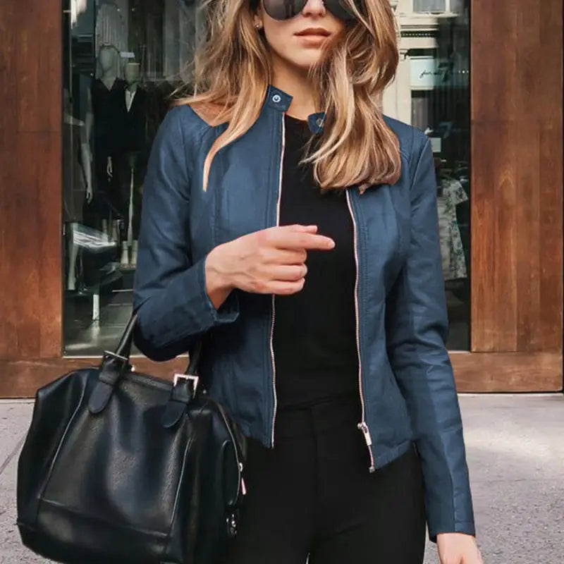 HARRIET | Veste en Cuir Élégante pour Femmes