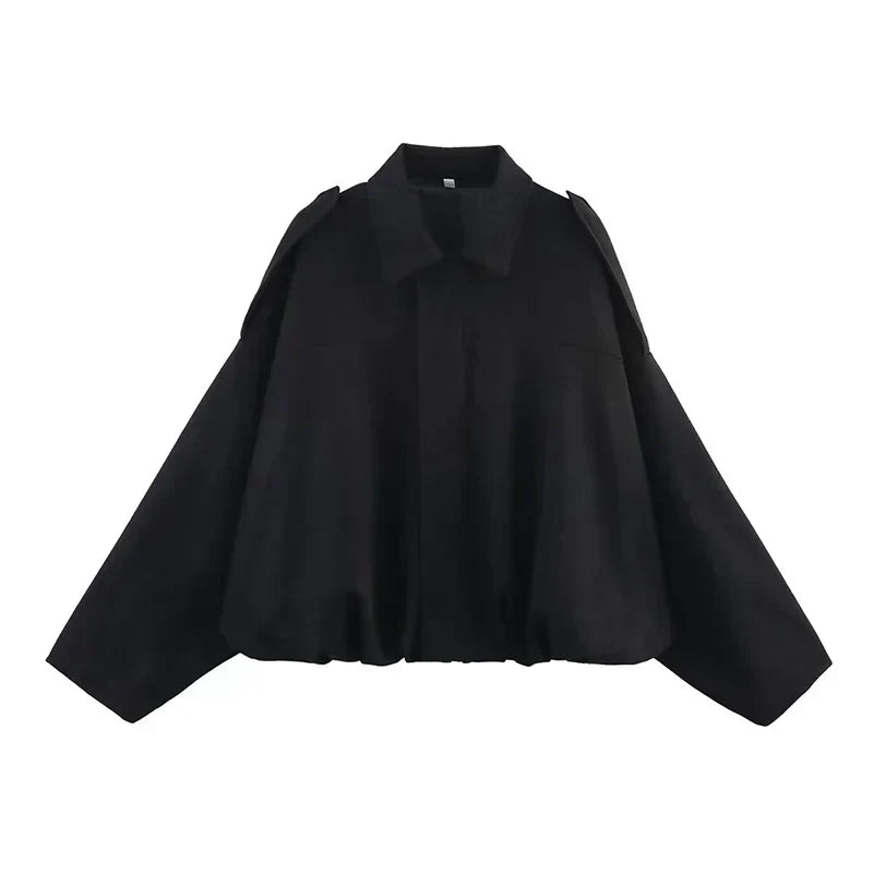 Veste Diana – Bomber Oversize Vert Olive