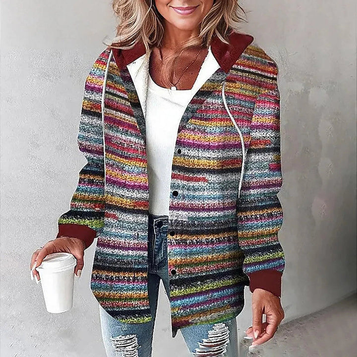 Evania Manteau Femme – Manteau Chaud Élégant &amp; Confortable pour Hiver